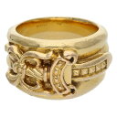 クロムハーツ Chrome Hearts サイズ:13.5号 22K DAGGER ダガー 22Kゴールドリング(イエローゴールド 30.11g)【726052】【SJ02】【小物】【中古】bb132#rinkan*B