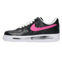 ナイキ NIKE ×ピースマイナスワン peaceminusone サイズ:25.5cm AIR FORCE 1 LOW PARA NOISE 3.0 AQ3692-004 エアフォース1パラノイズスニーカー(ブラック)【726052】【BS99】【メンズ】【小物】【中古】bb33#rinkan*S