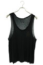 クロムハーツ Chrome Hearts サイズ:M フロントトリプルクロスプリントタンクトップ(ブラック)【926052】【SS07】【メンズ】【中古】bb415#rinkan*B