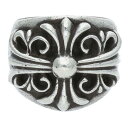 クロムハーツ Chrome Hearts サイズ:20号 KEEPER キーパー シルバーリング(シルバー 24.12g)【826052】【SJ02】【小物】【中古】bb415#rinkan*B