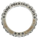 クロムハーツ Chrome Hearts サイズ:14号 TFP PNK PLS トゥルーファッキンパンク プラスパンク シルバーリング(シルバー 4.82g)【826052】【SJ02】【小物】【中古】bb415#rinkan*B