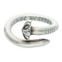 クロムハーツ Chrome Hearts サイズ:10号 NAIL CRSBALL ネイルクロスボール シルバーリング(シルバー 6.6g)【826052】【SJ02】【小物】【中古】bb415#rinkan*B