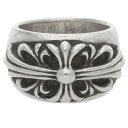 クロムハーツ Chrome Hearts サイズ:12.5号 FLRL CRS フローラルクロス シルバーリング(シルバー 16.03g)【826052】【SJ02】【小物】【中古】bb415#rinkan*B