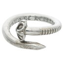 クロムハーツ Chrome Hearts サイズ:12号 NAIL CRSBALL ネイルクロスボール シルバーリング(シルバー 6.21g)【826052】【SJ02】【小物】【中古】bb415#rinkan*B