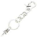 クロムハーツ Chrome Hearts サイズ:ショート CLP CHN CLASSIC-S ショートクラシックリンク シルバーキーチェーン(シルバー 47.35g)【207052】【SS07】【小物】【中古】bb462#rinkan*B