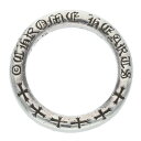 クロムハーツ Chrome Hearts サイズ:3号 NTFL シルバーリング(シルバー 3.25g)【926052】【SJ02】【小物】【中古】bb412#rinkan*B