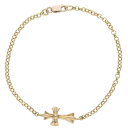 クロムハーツ Chrome Hearts 22K CHN BBY FAT 22Kベイビーファットチェーン ゴールドブレスレット(ゴールド)【926052】【S...