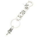 クロムハーツ Chrome Hearts サイズ:ショート CLP CHN CLASSIC-S ショートクラシックリンク シルバーキーチェーン(シルバー 52.33g)【807052】【GZ11】【小物】【中古】bb455#rinkan*B