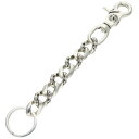 クロムハーツ Chrome Hearts サイズ:ロング CLP CHN FANCY-L ロングファンシーリンク シルバーキーチェーン(シルバー 84.72g)【108052】【NO05】【小物】【中古】bb209#rinkan*C