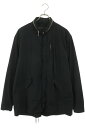 クロムハーツ Chrome Hearts サイズ:L U TACOCAT JQRD NYLN CHプラス総柄ナイロンダガージップブルゾン(ブラック×シルバー)【107052】【SJ02】【メンズ】【中古】bb209#rinkan*B