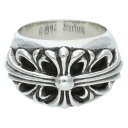 クロムハーツ Chrome Hearts サイズ:10号 FLRL CRS フローラルクロス シルバーリング(シルバー 14.37g)【107052】【SJ02】【小物】【中古】bb212#rinkan*B