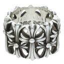 クロムハーツ Chrome Hearts サイズ:23号 CEMETERY セメタリークロス シルバーリング(シルバー 27.94g)【507052】【NO05】【小物】【中古】bb411#rinkan*B