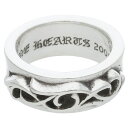 クロムハーツ Chrome Hearts サイズ:14号 DBL NARROW VINE BAND ダブルナローヴァインバンド シルバーリング(シルバー 16.21g)【207052】【SJ02】【小物】【中古】bb62#rinkan*B