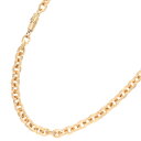 クロムハーツ Chrome Hearts サイズ:20inch 22K PAPER CHAIN 20 ペーパーチェーン20inch ゴールドネックレス(イエロー...