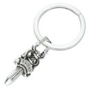 クロムハーツ Chrome Hearts RNG&No5 DGGR キーリング#5ダガー シルバーキーリング(シルバー 11.09g)【407052】【SJ02】【小物】【中古】bb306#rinkan*B