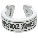 クロムハーツ Chrome Hearts サイズ:12.5号 LG SCROLL LABEL ラージスクロールラベル シルバーリング(シルバー 13.66g)【307052】【OS06】【小物】【中古】bb411#rinkan*B