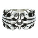 クロムハーツ Chrome Hearts サイズ:8.5号 K&T シルバーリング(シルバー 16.53g)【507052】【OS06】【小物】【中古】bb453#rinkan*C