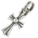 クロムハーツ Chrome Hearts CRS BBYFAT ベイビーファット チャーム シルバーネックレストップ(シルバー 2.25g)【207052】【SS07】【小物】【中古】bb434#rinkan*B