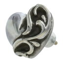 クロムハーツ Chrome Hearts STUD HEART ハートスタッド シルバーピアス(シルバー 1.41g)【717052】【SJ02】【小物】【中古】bb412#rinkan*B