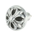 クロムハーツ Chrome Hearts STUD CRSBLL クロスボールスタッド シルバーピアス(シルバー 1.26g)【207052】【SS07】【小物】【中古】bb406#rinkan*B