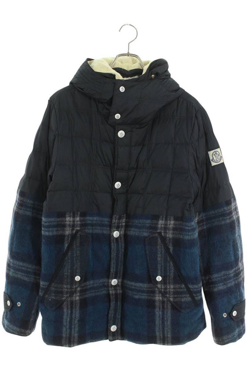 【美品】 MONCLER ナイロンジャケット リバーシブル チェック柄 楽天市場】モンクレール(柄チェック)の通販