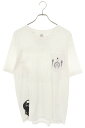 クロムハーツ Chrome Hearts サイズ:L CH T-SHRT 3 FOTIプリントTシャツ(ホワイト)【407052】【FK04】【メンズ】【中古】bb33#rinkan*C