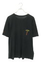 クロムハーツ Chrome Hearts サイズ:XL CH T-SHRT 1 バックラベルプリントTシャツ(ブラック)【207052】【SS07】【メンズ】【中古】bb420#rinkan*C(4)