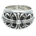 クロムハーツ Chrome Hearts サイズ:13号 FLRL CRS フローラルクロス シルバーリング(シルバー 14.86g)【507052】【OS06】【小物】【中古】bb410#rinkan*A