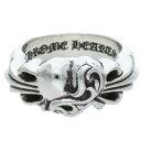 クロムハーツ Chrome Hearts サイズ:19号 FLRL CRS HRT フローラルハート シルバーリング(シルバー 16.09g)【807052】【NO05】【小物】【中古】bb223#rinkan*B