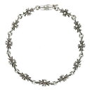 クロムハーツ Chrome Hearts サイズ:11LINK TNY E CH PLS タイニーECHプラス シルバーブレスレット(シルバー 9.95g)【407052】【GZ11】【小物】【中古】bb317#rinkan*B