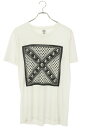 クロムハーツ Chrome Hearts サイズ:S CH T-SHRT 4 FOTIプリントTシャツ(ホワイト)【707052】【FK04】【メンズ】【中古】bb223#rinkan*B