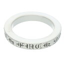 クロムハーツ Chrome Hearts サイズ:9号 3mm SPACER FUCKYOU 3mmスペーサーファックユー シルバーリング(シルバー 5.05g)【407052】【GZ11】【小物】【中古】bb76#rinkan*B