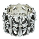 クロムハーツ Chrome Hearts サイズ:16号 CEMETERY セメタリークロス シルバーリング(シルバー 20.77g)【907052】【NO05】【小物】【中古】bb30#rinkan*B