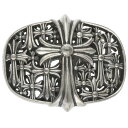 クロムハーツ Chrome Hearts BUCKL CEMETERY1.5 1.5セメタリークロス シルバーバックル(シルバー 265.9g)【307052...