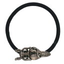 クロムハーツ Chrome Hearts HAIRBAND ダガーハートボタンヘアゴム シルバーコンチョ(シルバー 総重量12.93g)【407052】【OS06】【小物】【中古】bb410#rinkan*B