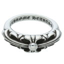 クロムハーツ Chrome Hearts サイズ:5号 BABY CLASSIC ベイビークラシックフローラルクロス シルバーリング(シルバー 5.13g)【707052】【OS06】【小物】【中古】bb297#rinkan*B