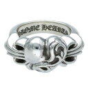 クロムハーツ Chrome Hearts サイズ:12号 FLRL CRS HRT フローラルハート シルバーリング(シルバー 14.25g)【507052】【SS07】【小物】【中古】bb377#rinkan*B