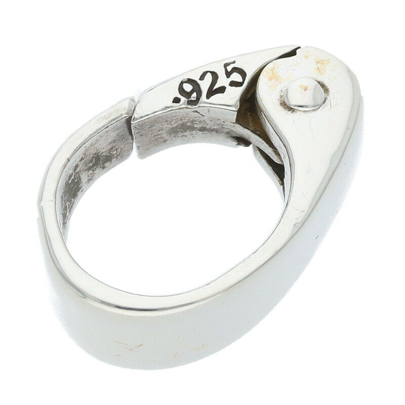 クロムハーツ Chrome Hearts　 PLAIN BALE プレーンベイル シルバーネックレストップ(シルバー 3.29g)【607052】【SS07】【小物】【中古】bb212#rinkan*B