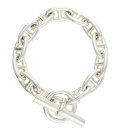 エルメス HERMES サイズ:13LINK Chaine d'Ancre GM シェーヌダンクルGMシルバーブレスレット(シルバー 73.03g)【80705...