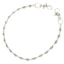 クロムハーツ Chrome Hearts サイズ:21LINK 2BALL LONG-T 2クリップロング#2クロスボール オールドシルバーウォレットチェーン(シルバー 193.99g)【507052】【NO05】【小物】【中古】bb62#rinkan*B