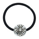 クロムハーツ Chrome Hearts HAIRBAND クロスボールボタンヘアゴム シルバーコンチョ(シルバー 総重量15.18g)【507052】【SS...