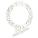 エルメス HERMES サイズ:13LINK Chaine d'Ancre MM シェーヌダンクルMMシルバーブレスレット(シルバー 50.09g)【01705...