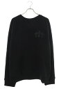 クロムハーツ Chrome Hearts サイズ:XL 7-11 CREW バックCHロゴ刺繍スウェット(ブラック)【607052】【SJ02】【メンズ】【中古...