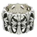 クロムハーツ Chrome Hearts サイズ:14号 CEMETERY セメタリークロス シルバーリング(シルバー 17.01g)【117052】【OS06】【小物】【中古】bb453#rinkan*B
