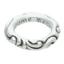 クロムハーツ Chrome Hearts サイズ:9号 SCRL BAND スクロールバンド シルバーリング(シルバー 9.81g)【017052】【SS07】【小物】【中古】bb30#rinkan*B