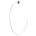 クロムハーツ Chrome Hearts HOOP CH PLS CHプラスフープ シルバーピアス(シルバー 5.03g)【117052】【SS07】【小物】【中古】bb212#rinkan*B