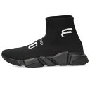 バレンシアガ BALENCIAGA サイズ:41 SPEED TRAINER 645734 スピードトレーナーソックススニーカー(ブラック)【217052】【BS99】【メンズ】【小物】【中古】bb315#rinkan*A