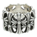 クロムハーツ Chrome Hearts サイズ:29号 CEMETERY セメタリークロス シルバーリング(シルバー 32.48g)【417052】【OS06】【小物】【中古】bb346#rinkan*A