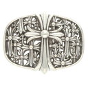 クロムハーツ Chrome Hearts BUCKL CEMETERY1.5 1.5セメタリークロス シルバーバックル(シルバー 264.73g)【617052】【OS06】【小物】【中古】bb359#rinkan*B