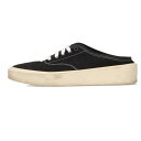 フィアオブゴッド FEAR OF GOD サイズ:41 BACKLESS SNEAKER バックレスキャンバスミュールスニーカー(ブラック×ホワイト)【217052】【FK04】【メンズ】【小物】【中古】bb51#rinkan*B
